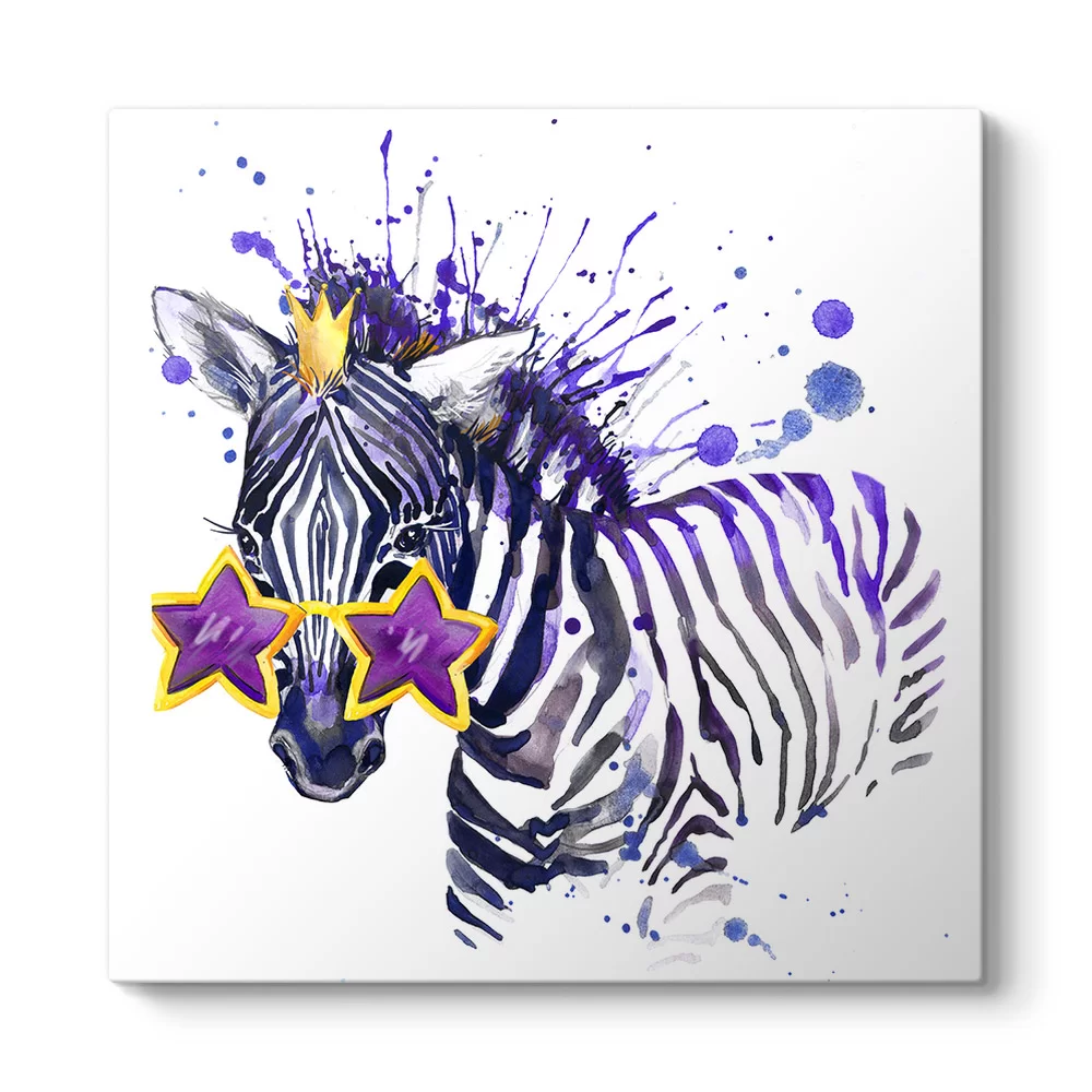 Queen Zebra Tablosu - Model 3